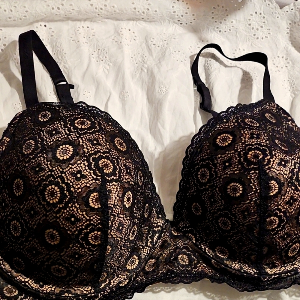 Black Lace  Bra